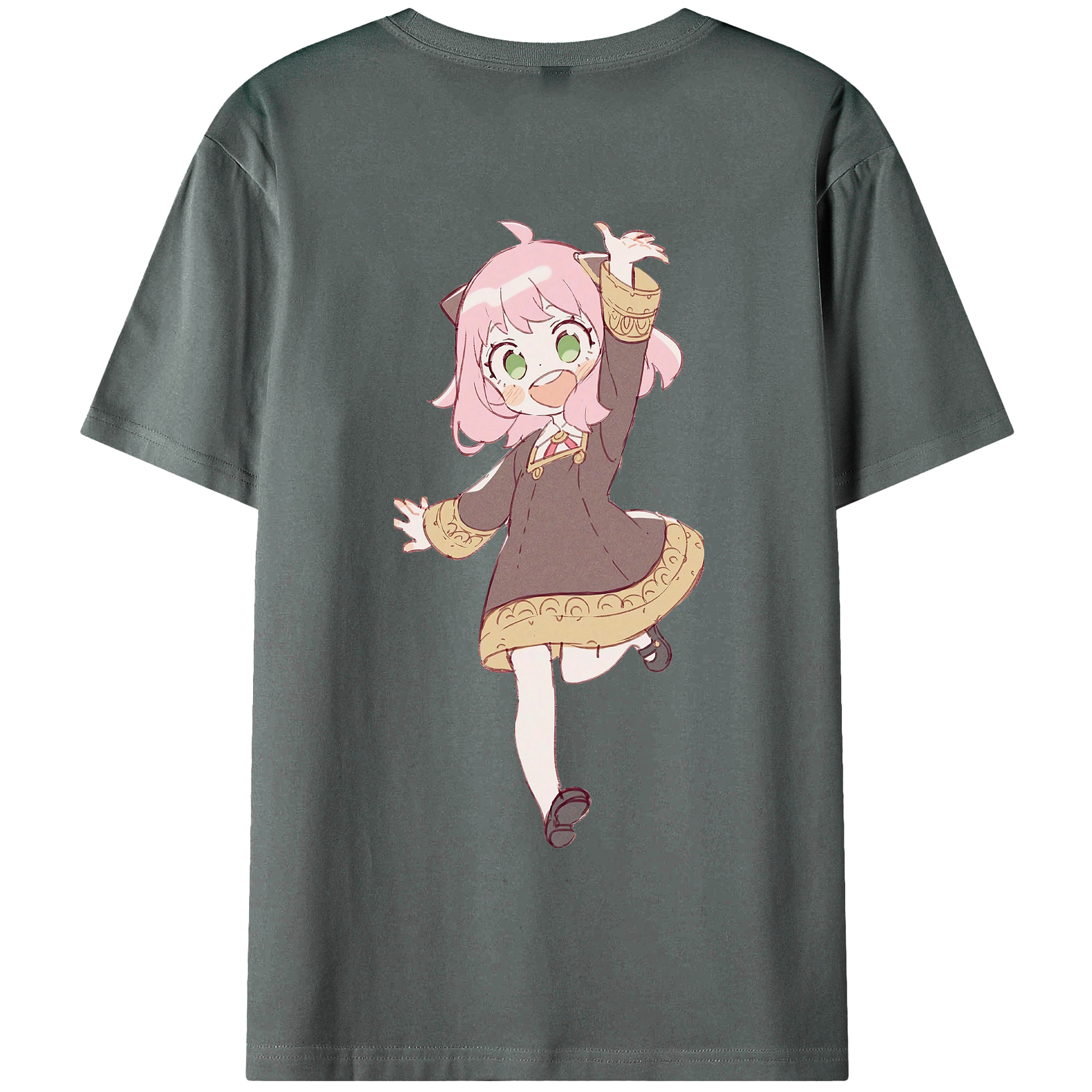（画像用） SPY×FAMILY间谍家家酒 綿100％半袖Tシャツ（背面プリント）
